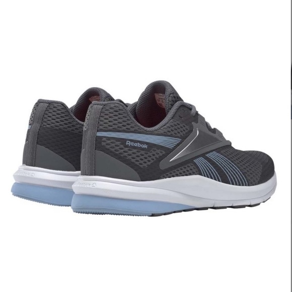 Grey & Blue Reebok Running Shoe, 8.5 - Picture 3 of 12